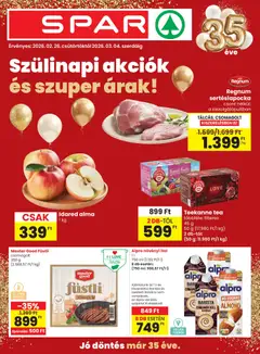 Spar - Akciós újság Spar megtekintése, amely érvényes 2026.02.26.-től