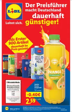 Vorschau von dem Prospekt des Geschäftes Lidl, gültig ab dem 08.12.2025
