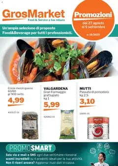 Anteprima dell'opuscolo Attuale volantino dal negozio Sogegross valido da 27/08/2025