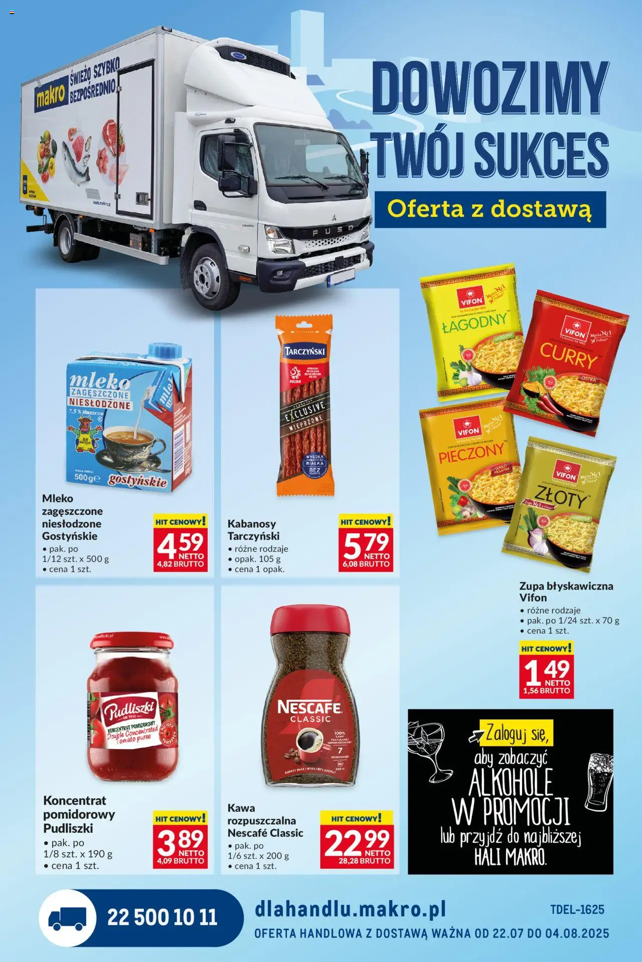 Makro Dystrybucja do sklepów od 22.07.2025 - Nowa Gazetka - Numer strony 1