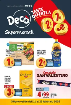 Anteprima dell'opuscolo Volantino Supermercati - Foggia dal negozio Decò valido da 11/02/2026