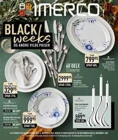 Eksempel på tilbudsavis Black Friday fra butik Imerco gyldig fra 14/11/2025