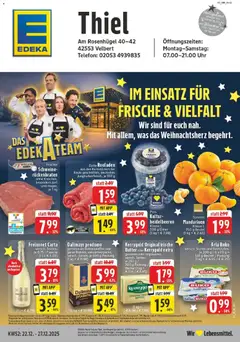 Vorschau von dem Prospekt des Geschäftes Edeka, gültig ab dem 22.12.2025