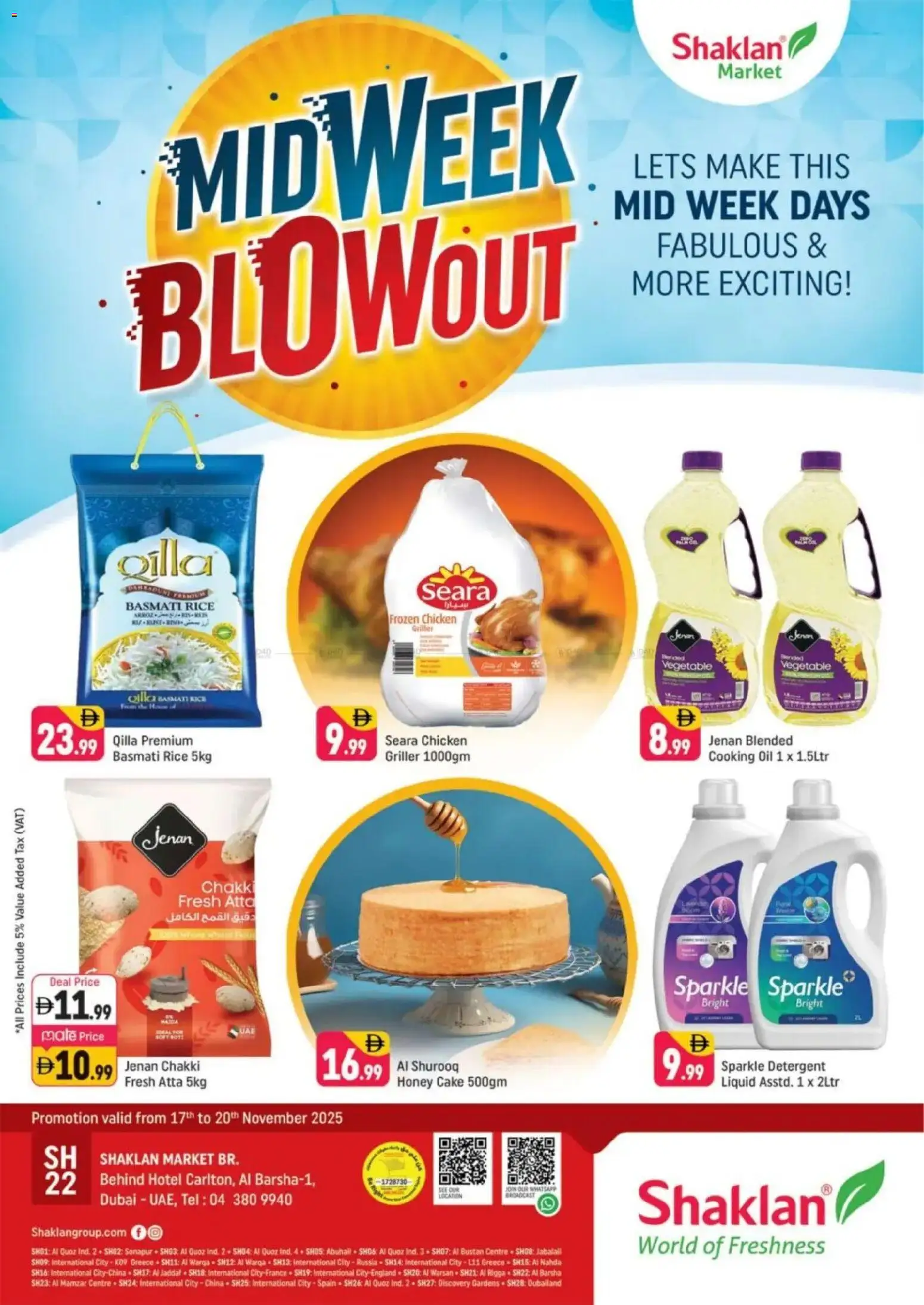Preview of the catalogue Midweek Blow Out - Al Barsha 1, Dubai of store Shaklan valid from 17 Nov, 2025