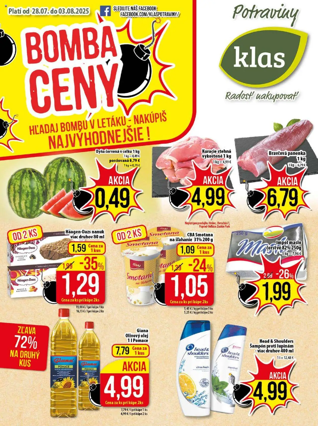 Klas Leták od pondelka 28.07.2025 > Aktuálny online