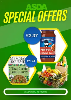 Preview of Asda Weekly offers valid from 07/10/2025