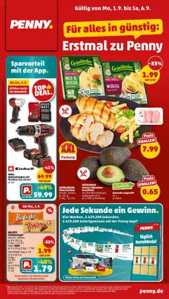 Vorschau von dem Prospekt des Geschäftes Penny, gültig ab dem 01.09.2025
