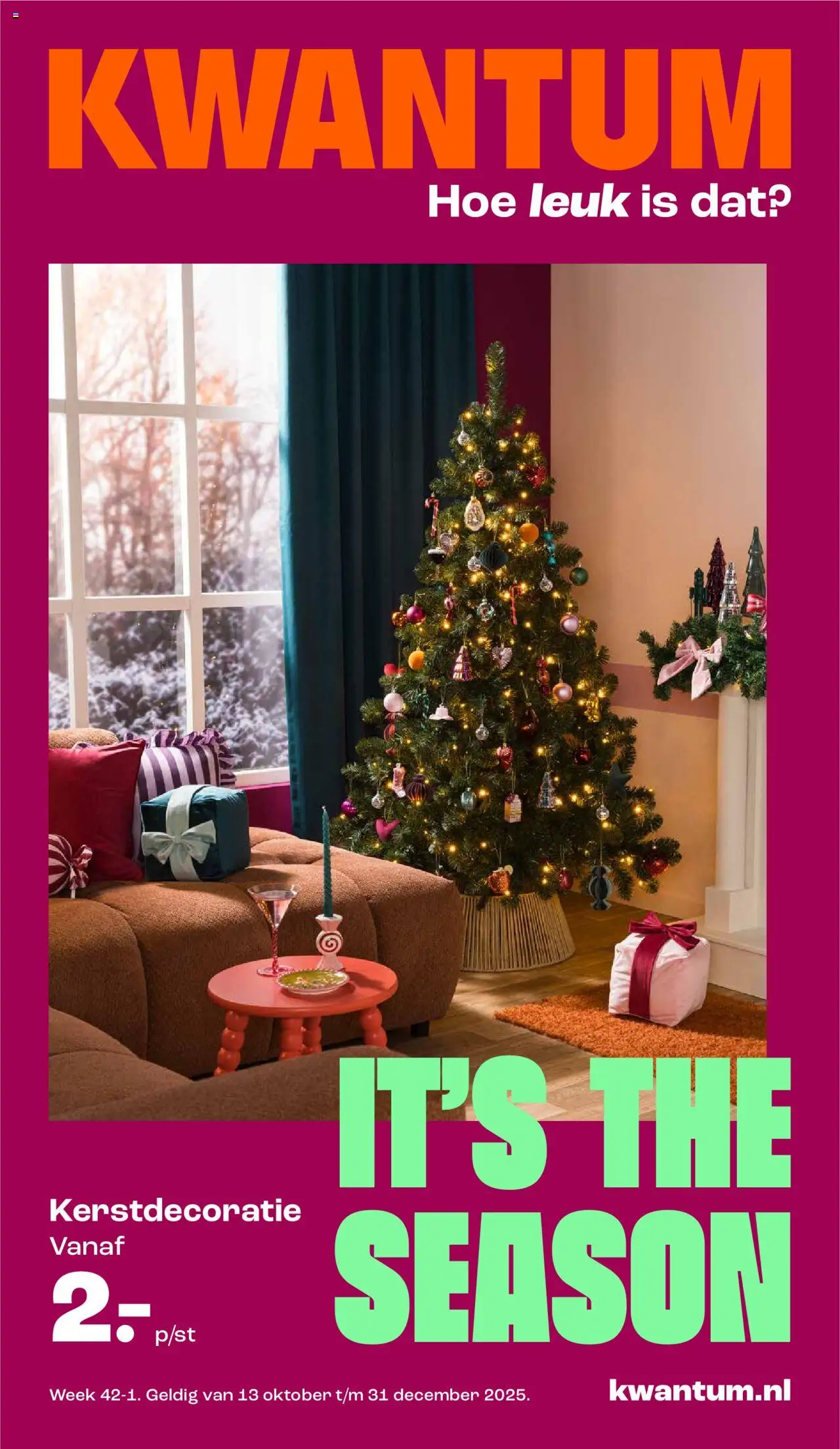 Voorbeeld van Folder van winkel Kwantum geldig vanaf 13-10-2025