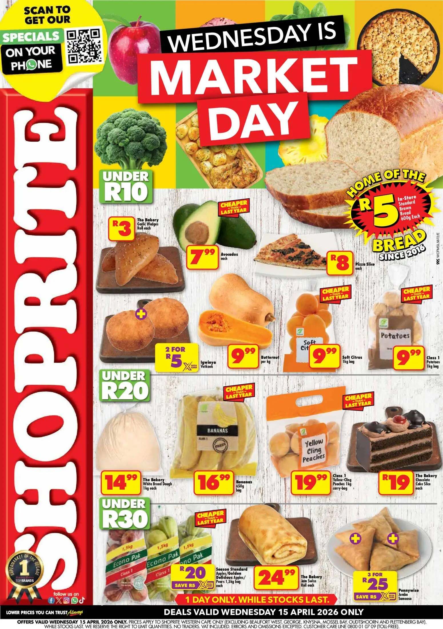 Preview of Shoprite flyer valid from 15/04/2026