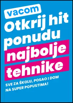 Pregled letka Katalog trgovine Vacom vrijedi od 01.10.2025