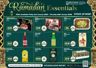 Preview of Bestway Celebrate Eid with our Exclusive Ramadan Deals! valid from 02/01/2026