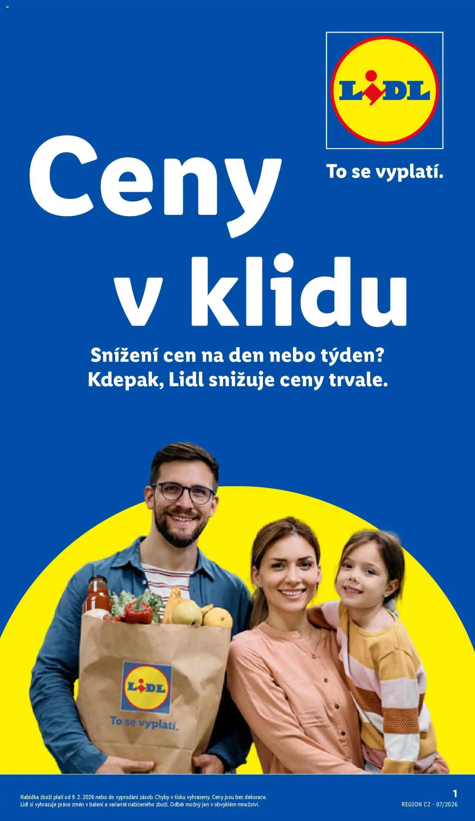 Náhled nabídky: Lidl Leták - Trvale snížené ceny platný od 11.02.2026