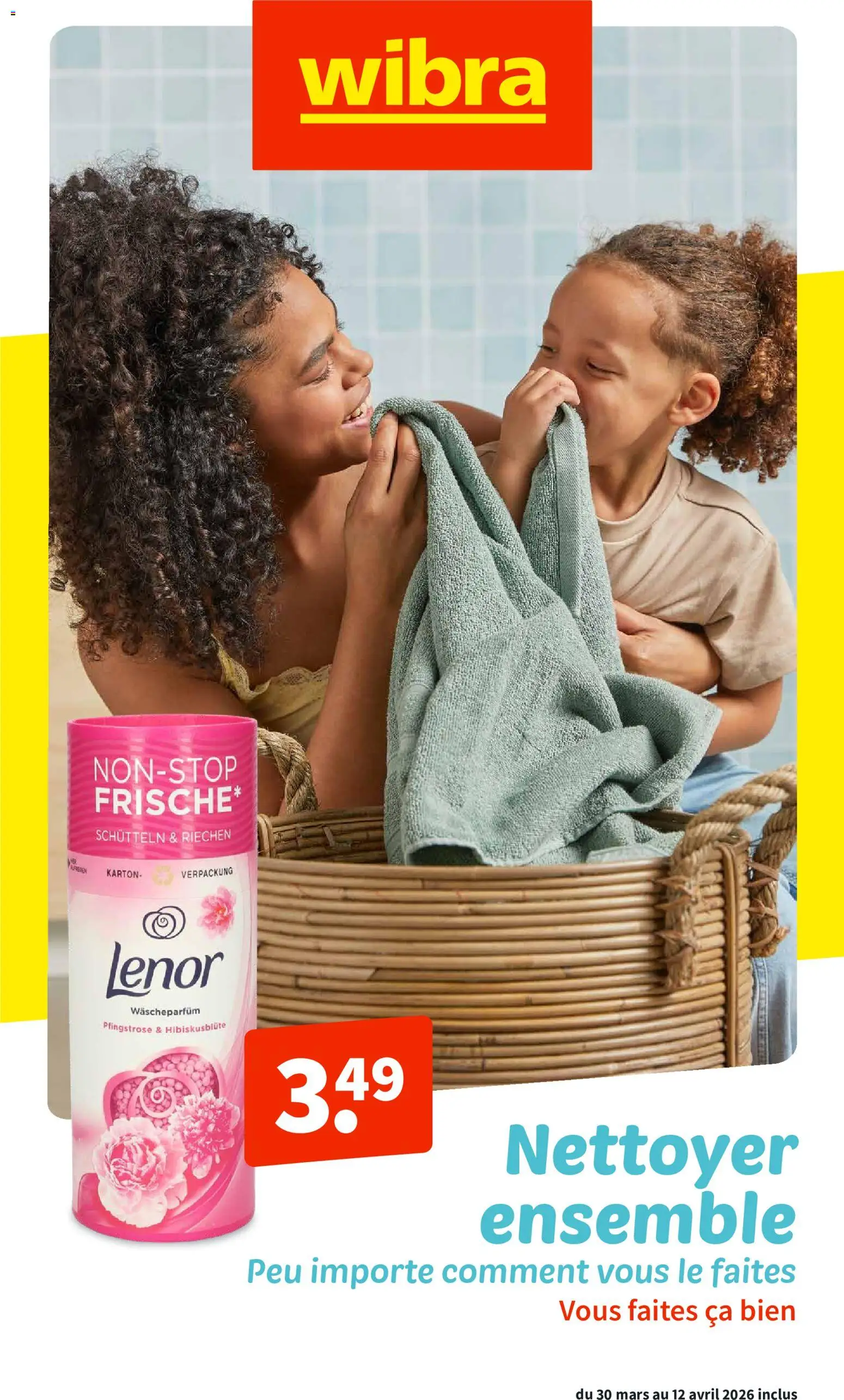 Prévisualisation de Wibra catalouge du magasin Wibra formulaire valide 30/03/2026