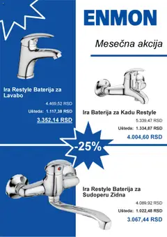 Pregled Enmon kataloga - važi od 29.07.2025
