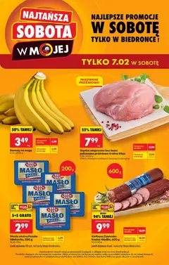 Pogląd gazetki "Najtańsza sobota" ze sklepu Biedronka ważnej od 07.02.2026