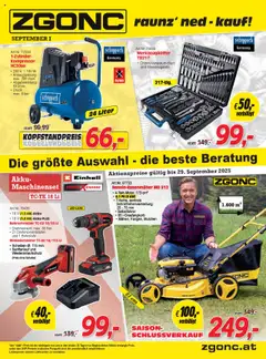 Vorschau der Angebote: Zgonc September I 2025 gültig ab 01.09.2025