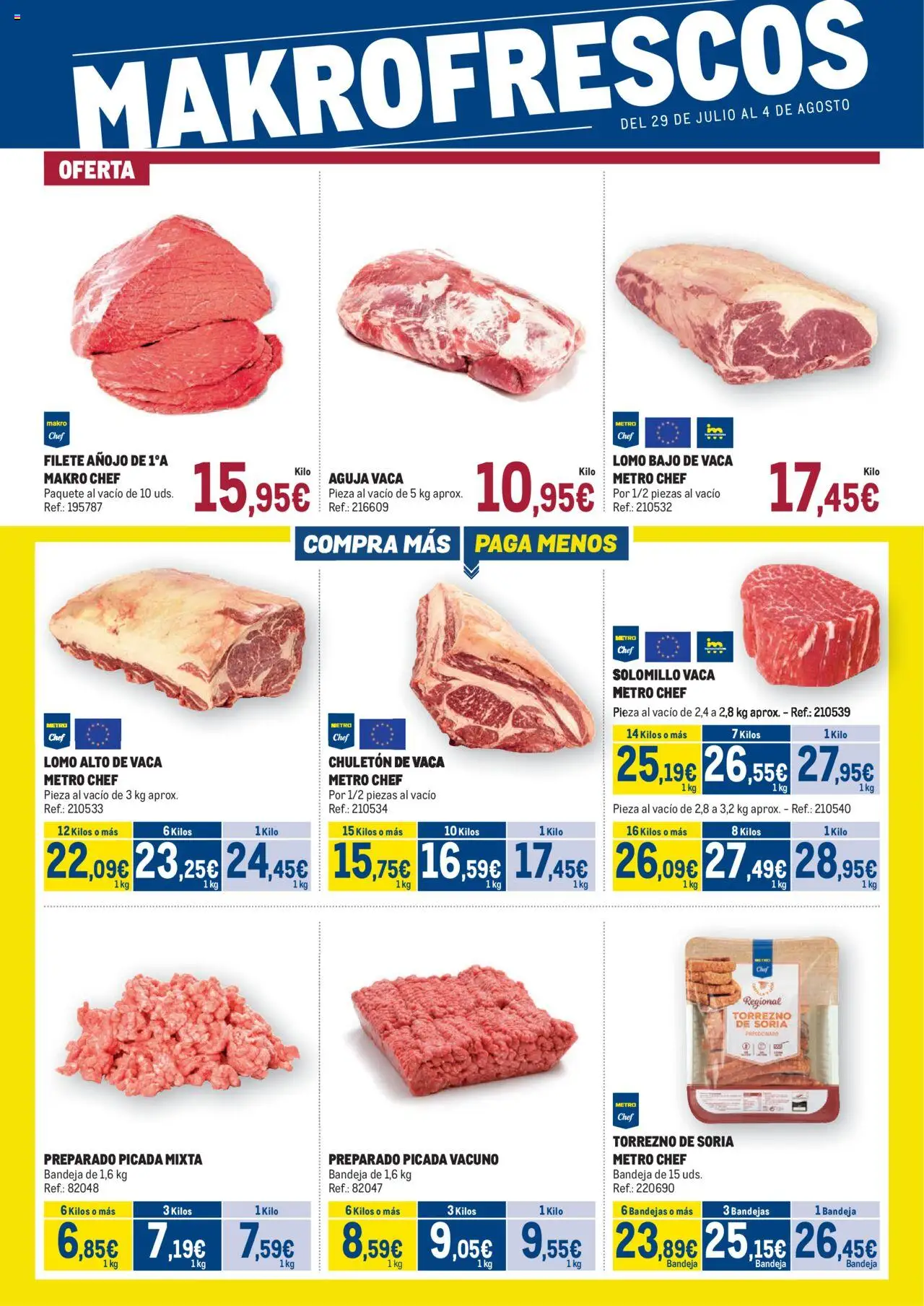 Makro Fresco Norte 2 > 29/07 - 04/08/2025 > Ofertas