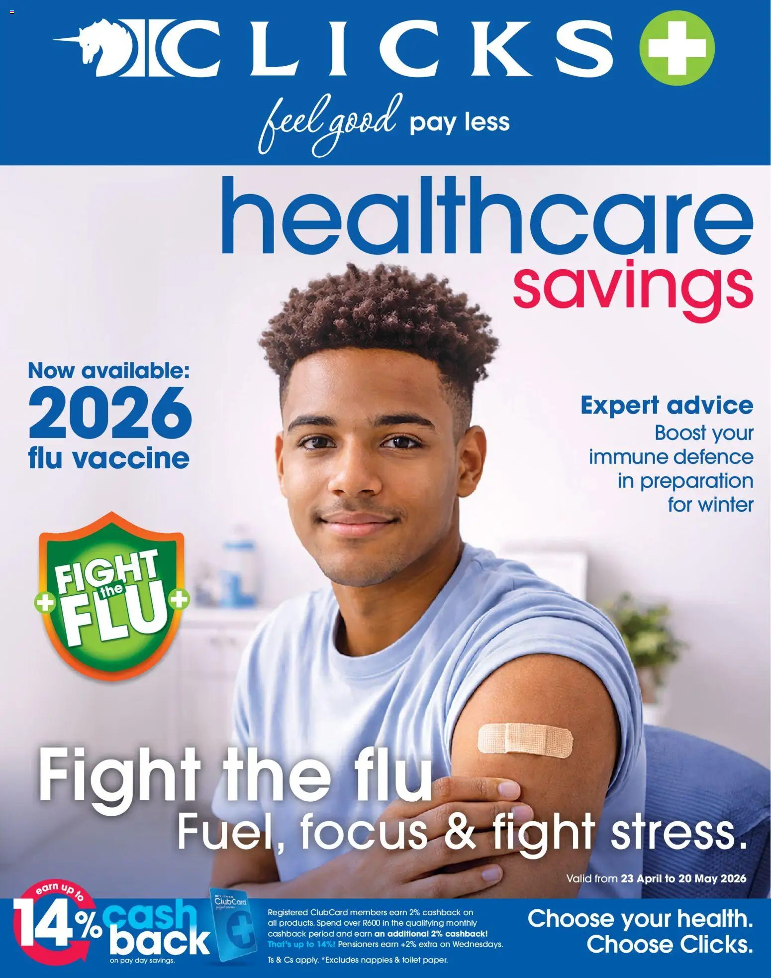 Preview of Clicks flyer valid from 23/04/2026