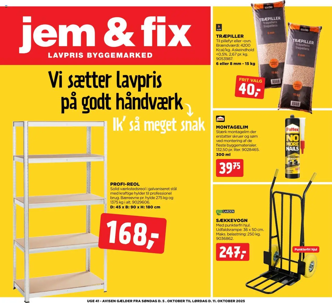 Jem & fix tilbudsavis gyldig fra 05/10/2025 - side 1