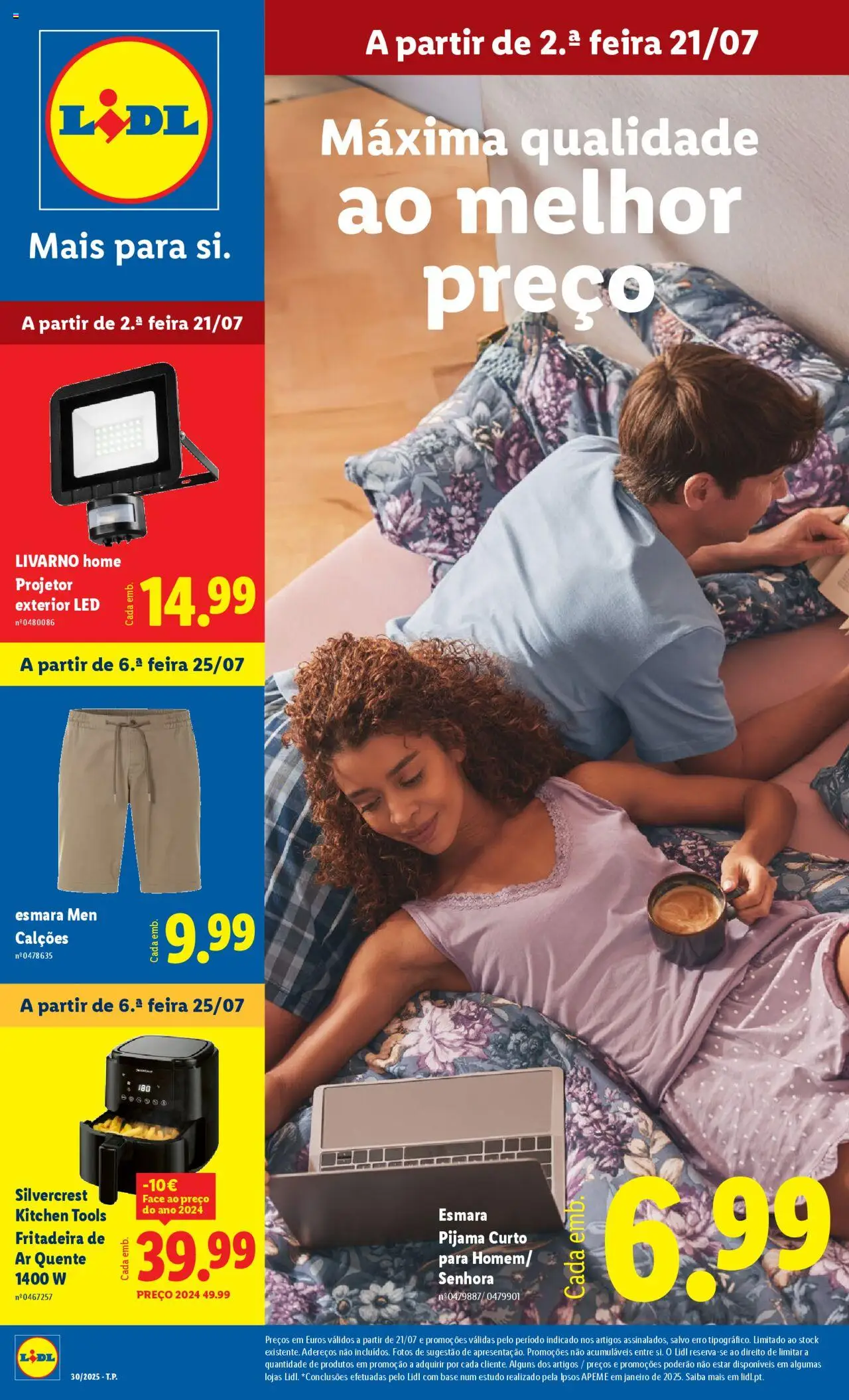 Lidl Folheto de 21/07/2025 - catálogo esta semana - página 1