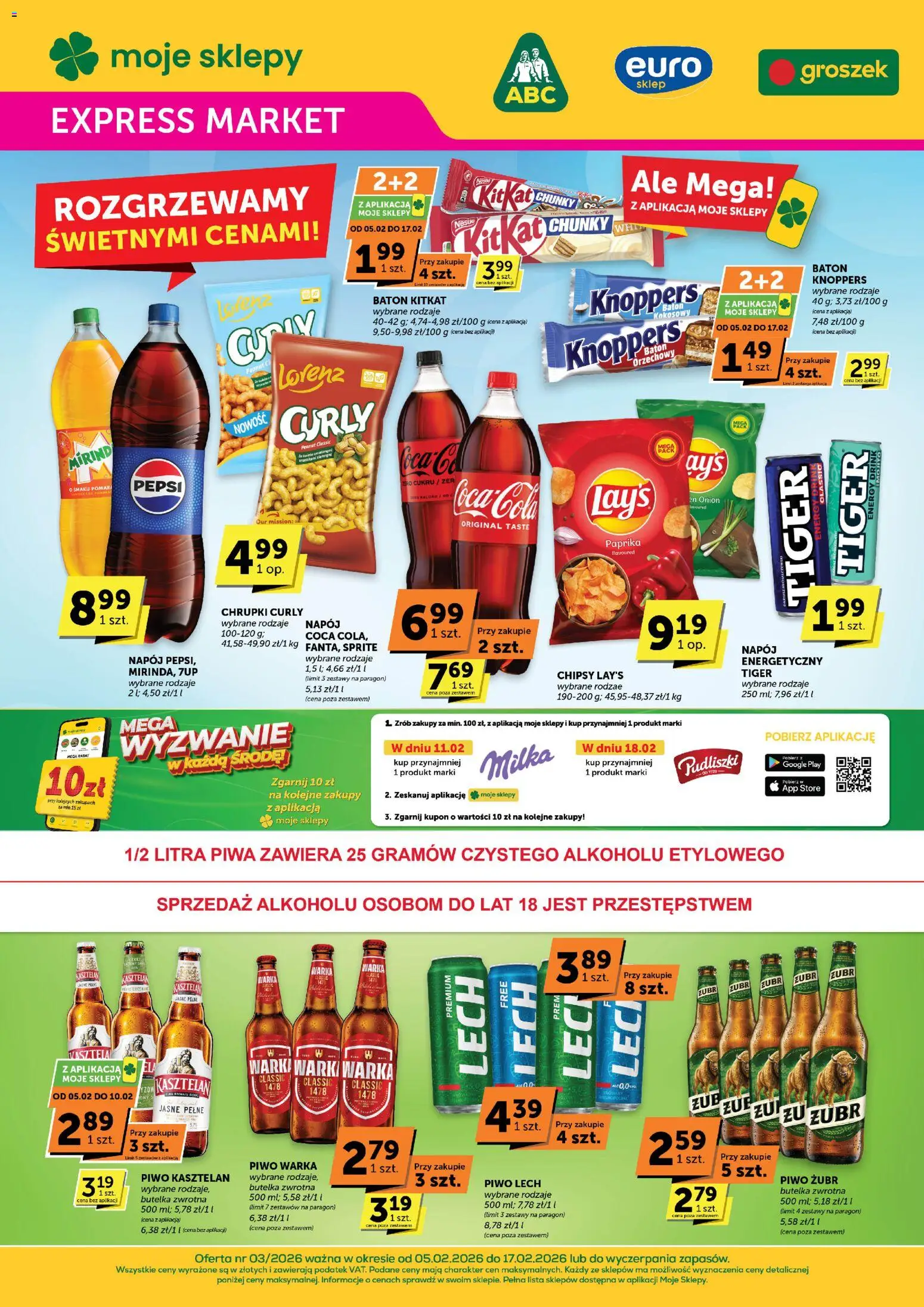 Pogląd gazetki "Expressmarket" ze sklepu Euro Sklep ważnej od 05.02.2026