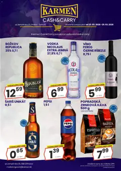Náhľad KARMEN CBA letáku platného od 23.03.2026