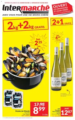 Prévisualisation de Folder de la semaine 32 du magasin Intermarché formulaire valide 05/08/2025
