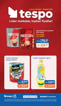 Tespo Tespo Katalog 02.03.2026 - Broşürünün önizlemesi