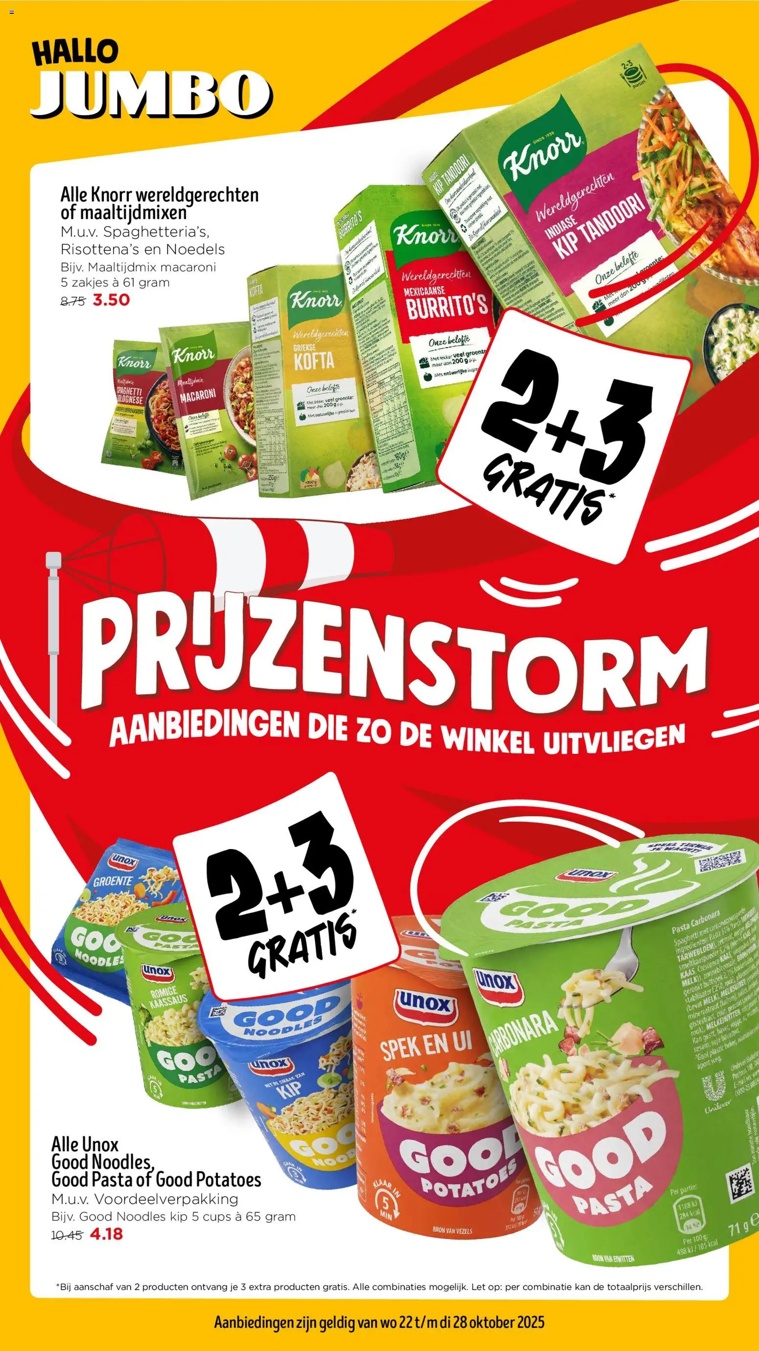 Voorbeeld van Folder week 2 - 7 jan t/m 13 jan van winkel Jumbo geldig vanaf 07-01-2026 - Pasta, Kip, Spaghetti, Macaroni, Ui, Kan, Noedels, Spek