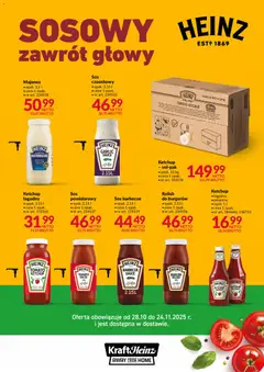 Pogląd gazetki "HEINZ w dostawie" ze sklepu Makro ważnej od 28.10.2025