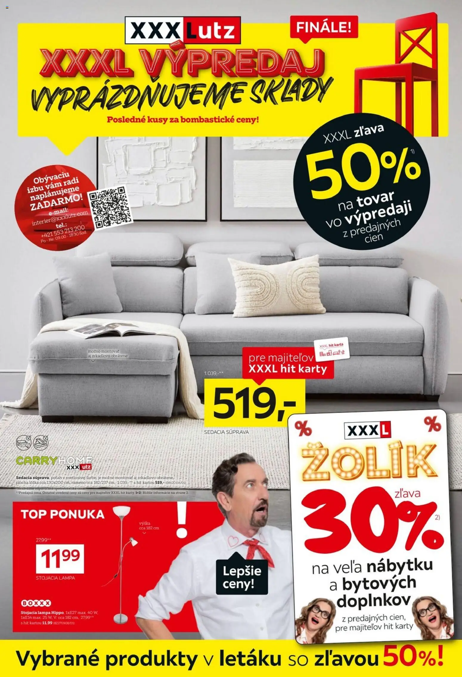 Náhľad XXXLutz letáku platného od 19.01.2026