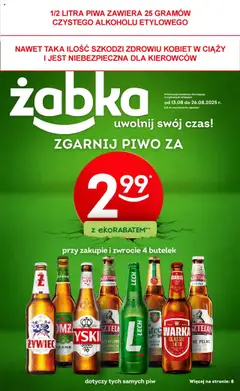 Pogląd gazetki "Gazetka" ze sklepu Żabka ważnej od 13.08.2025
