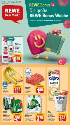 Vorschau von dem Prospekt des Geschäftes Rewe, gültig ab dem 13.10.2025