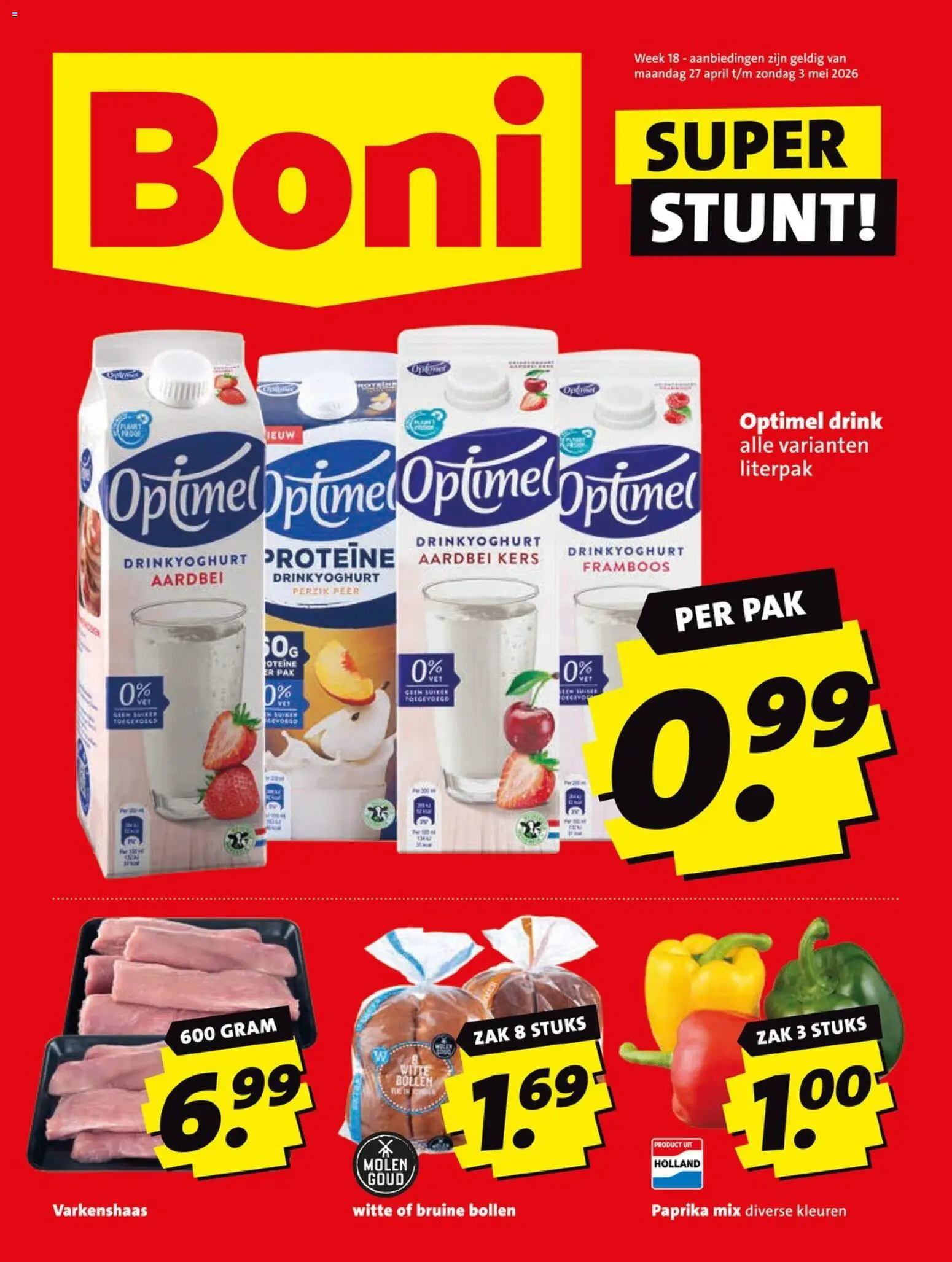 Voorbeeld van Boni folder week 18 van winkel Boni geldig vanaf 27-04-2026