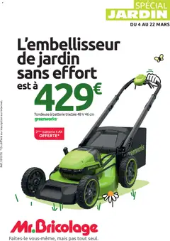 Prévisualisation de Mr. Bricolage catalogue du magasin Mr. Bricolage formulaire valide 04/03/2026