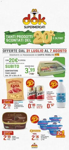 Anteprima dell'opuscolo Attuale volantino dal negozio DOK valido da 31/07/2025