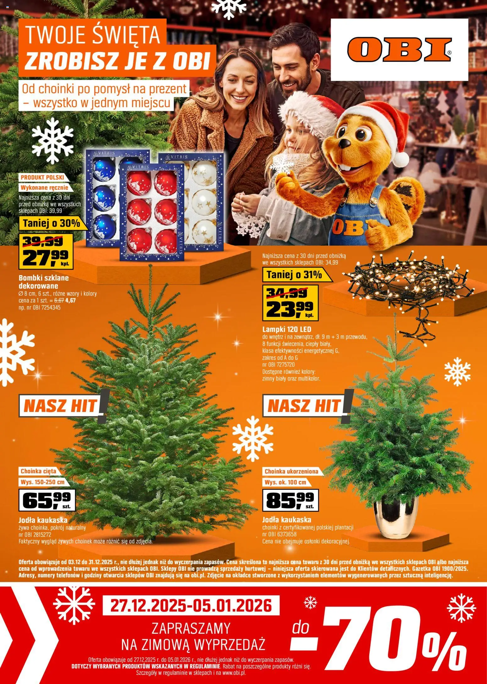 Pogląd gazetki "Gazetka" ze sklepu OBI ważnej od 03.12.2025