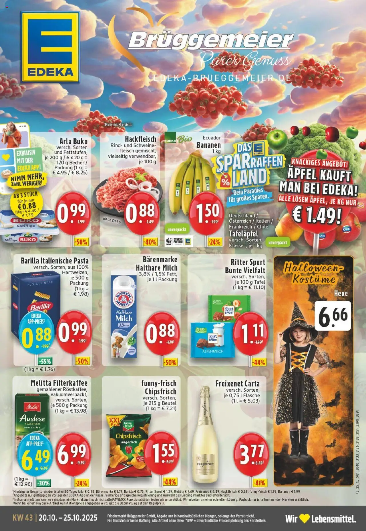 EDEKA Prospekt ab 19.10.2025 - Prospekt Emmerich Online