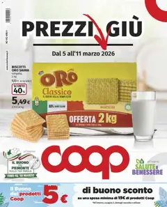 Anteprima dell'opuscolo COOP volantino Novara dal negozio COOP valido da 05/03/2026