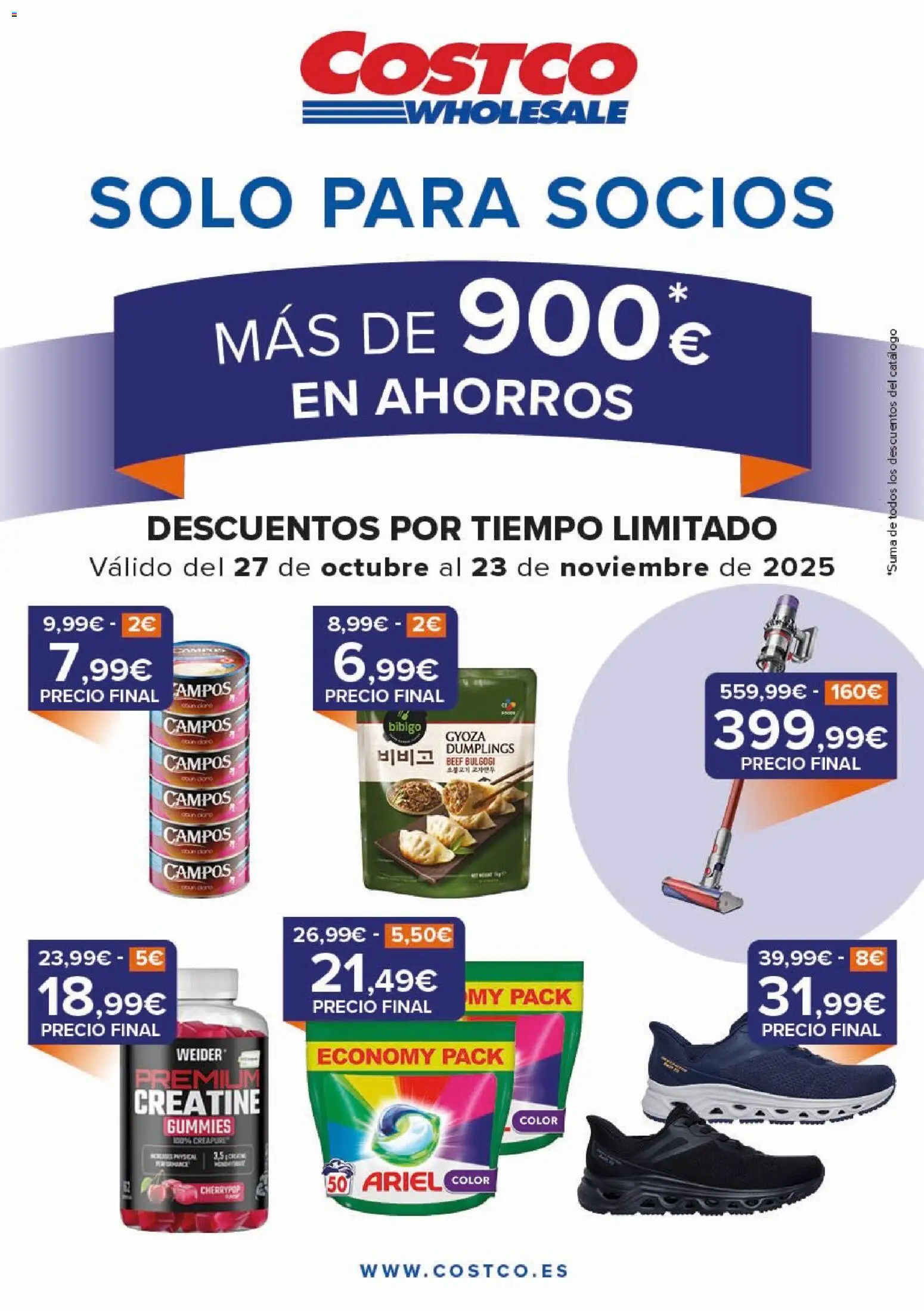 Costco Catálogo >> 27/10 - 23/11/2025 (folleto) 