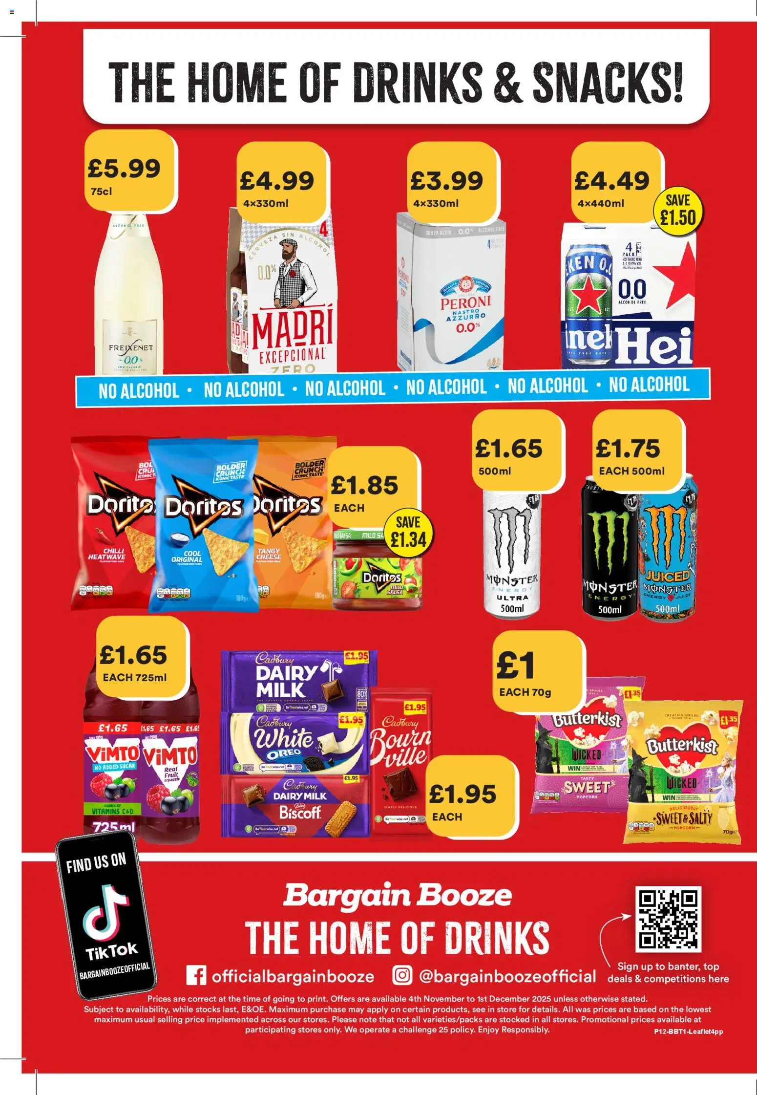 Preview of Bargain Booze Offers valid from 04/11/2025