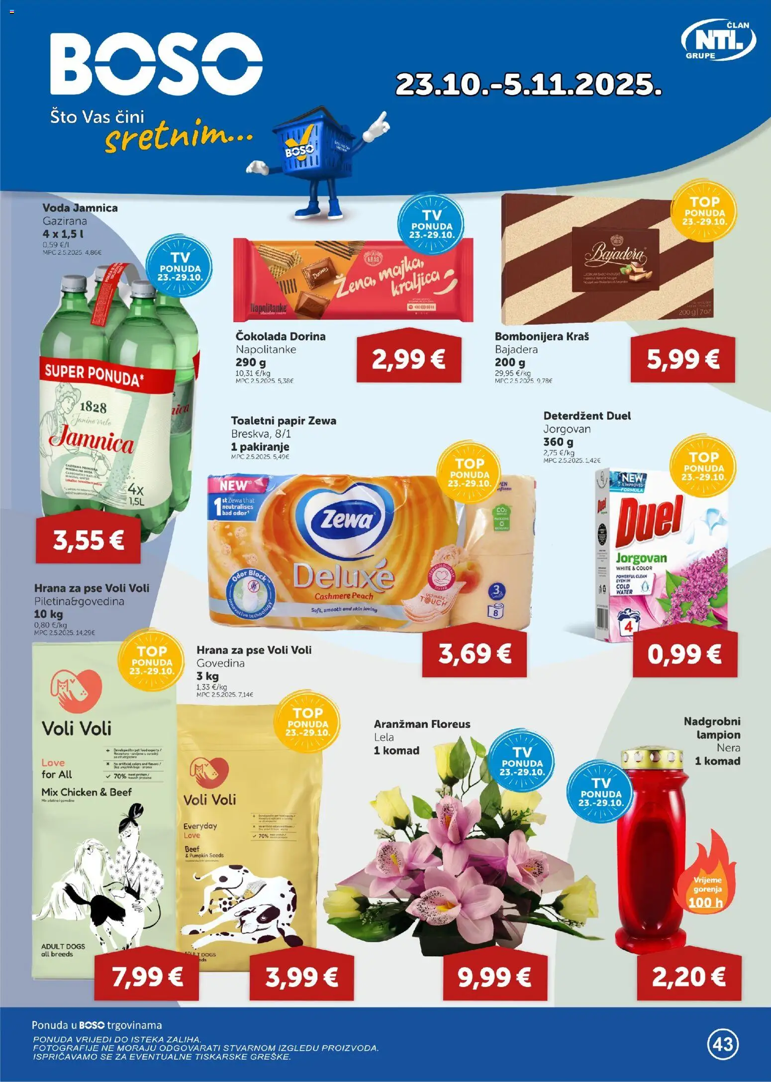 Boso aktualni Katalog vrijedi od 23.10.2025 - tjedna akcija broj stranice 1