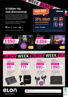 Förhandsgranska reklamblad Black Friday från butik Elon gäller från 14/11/2025 | Sida : 8