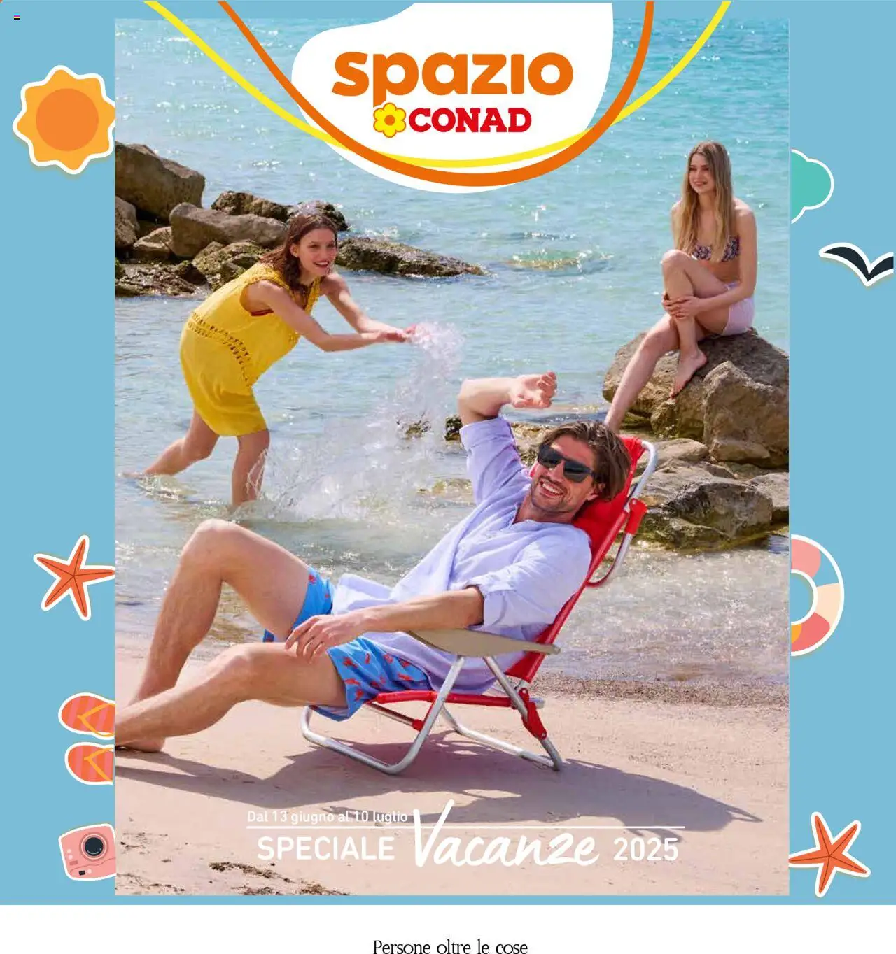 Volantino Spazio Conad valido da 13/06/2025 numero di pagina 1