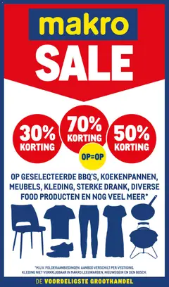 Voorbeeld van Makro folder - Sale van winkel Makro geldig vanaf 30-03-2026