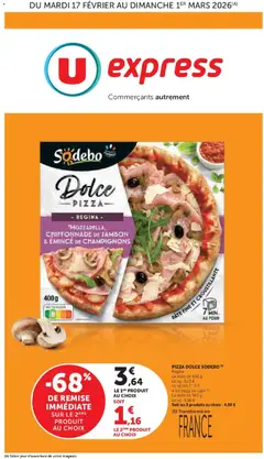 Prévisualisation de Prospectus du magasin U Express formulaire valide 17/02/2026