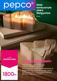 Pepco - Akciós újság Pepco megtekintése, amely érvényes 2025.10.24.-től