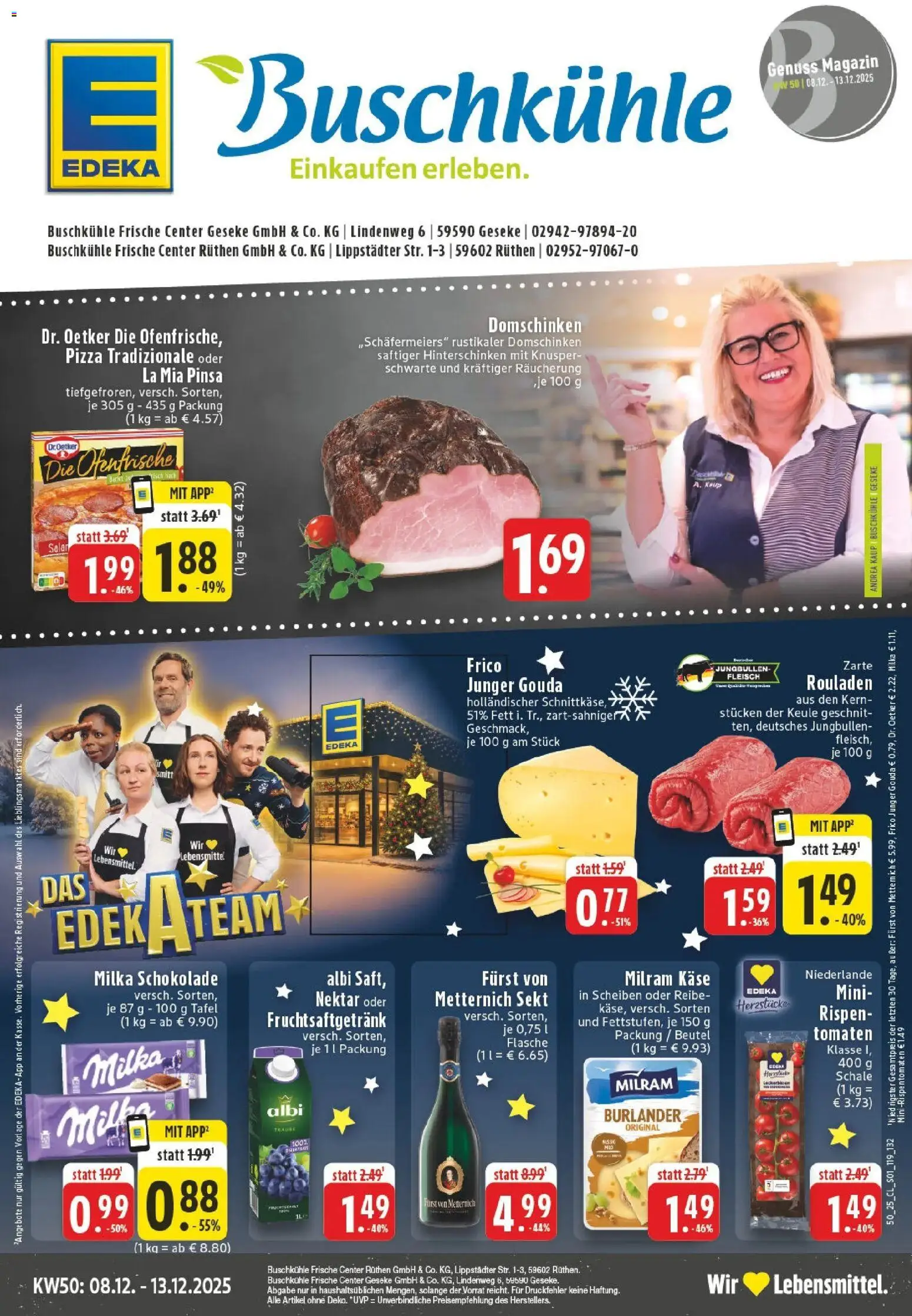 Vorschau von dem Prospekt des Geschäftes Edeka, gültig ab dem 07.12.2025