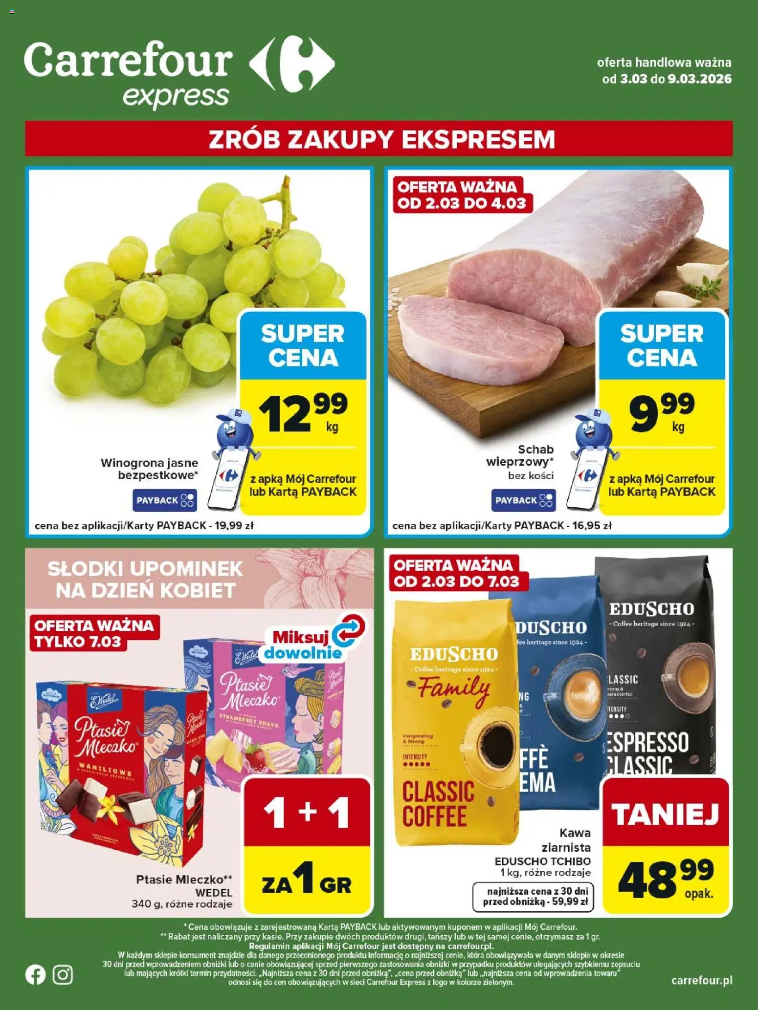 Pogląd gazetki "Carrefour gazetka - Express" ze sklepu Carrefour ważnej od 03.03.2026