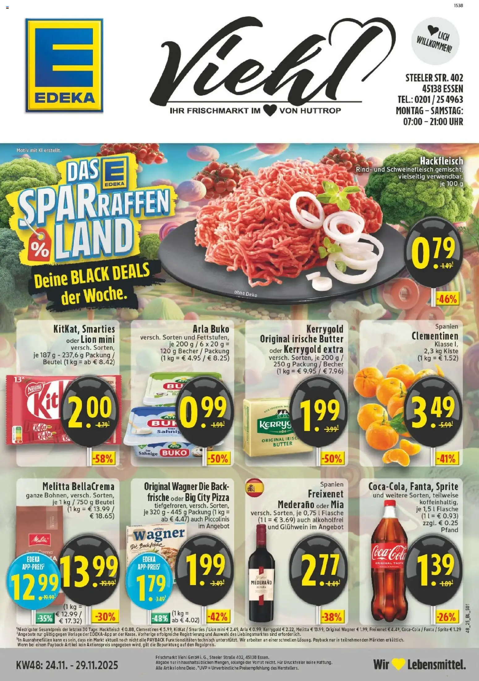 Vorschau von dem Prospekt des Geschäftes Edeka, gültig ab dem 23.11.2025